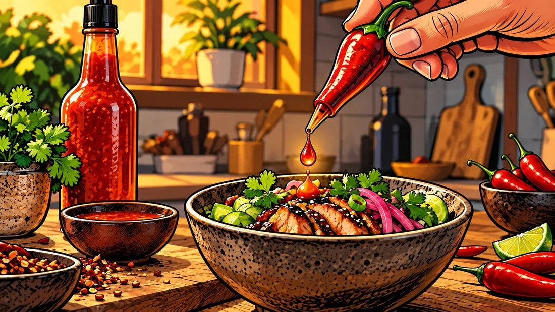 Wie dosiert man sehr scharfe Chilisauce richtig?